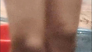 Desi bhabhi house wife taking shower rubbing boobs and pussy