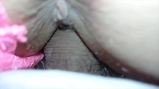 Creampie Her Pussy When She's Wearing Pink Panties