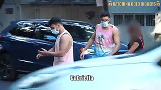 Hot Mexican Wife Gets Double Teamed By 2 Guys - Rough Threesome Action