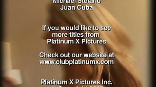 Two blonde teens in threesome at the pool