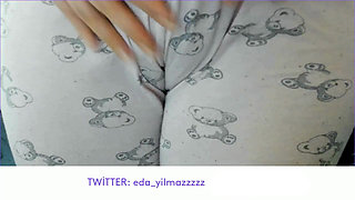 Cameltoe - Swollen Pussy - Rubbing Pussy with Pajama