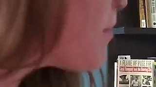 She has just turned eighteen and Ariel Stoman a slut with a shaved and tattooed vagina likes to get penetrated in her pussy