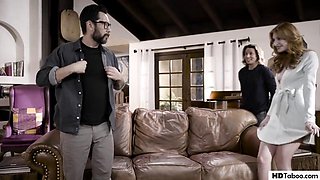 PURE TABOO Twisted Minded Boy Brings Home Girfriend To His Grieving Step Dad - Tommy Pistol And Lacy Lennon