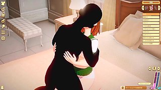 Smash the busty babe in this live action with Miho Nishizumi, silent during the steamy scenes