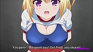 18 year old blonde slut fucks with the boss - Full on HentaiPP.com