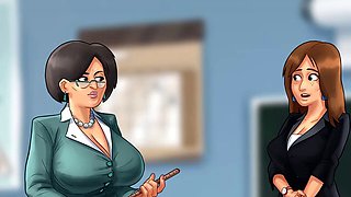 Summer saga remix - first steps with a French lecturer by Misskitty2k