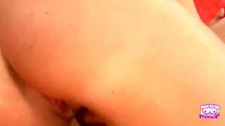 Brooke Haven, Johnny Sins And Booty Licious - The Slut In A Red Bikini Is Horny Af And Covered In Hot Cum