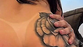 Young Tattooed Girl Loves Taking Two Dicks in Her Pussy at the Same Time.