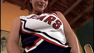 Sarah Stone Cheeleader Masturbates