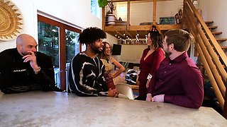 Taboo Thanksgiving Breeding Ceremony - Bisexual Gangbang!