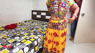 Sexy Komal Garba Dance to Desi Doggystyle Fuck - Big Tits Indian Teen Homemade HD