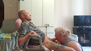 Wife Watches MILF Mother-in-Law Sucking Dick Deep & Swallowing Cum - Zona901
