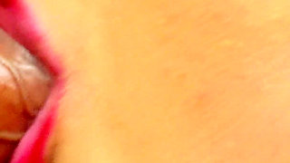 He Cums in My Mouth Twice - Nerdy Close up Blowjob