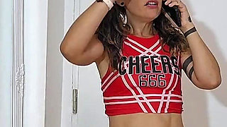 Cheerleader Gets an Anal Punishment