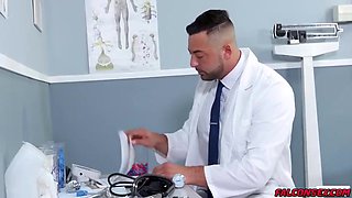 Doctor Slides His Dick In And Out Of Adrian S Muscular Ass