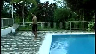 Horny dude fucks a tranny in various positions
