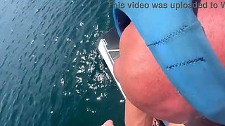 Blonde Babe Gets Fucked On A Jetski