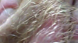 Showing You My Hairy Pussy up Close