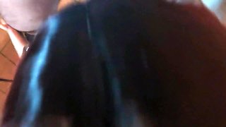 Preview - Cougar with glasses gives a dt with money-shot