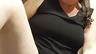 Stepmom Masturbates in Toilet