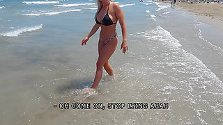 Just Met Her on the Beach.. I Didn't Expect That!