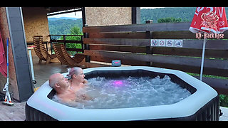 Playtime in the Jacuzzi Relaxing Love in the Jacuzzi