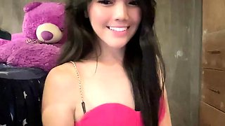 Hottest brunette solo webcam masturbation 2