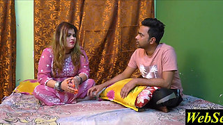 Indian Bhabhi Cheating Sex with Devar! Cum Inside Pussy