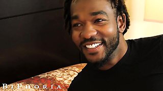 Bisexual scene with junoesque Wolf Hudson and Ella Nova from Biphoria