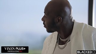 Another snowbunny becomes an obedient slut for BBC