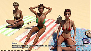 Where the heart is: sexy girls in bikini on the beach  ep 98