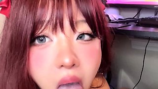 Amateur Redhead Gives Blowjob