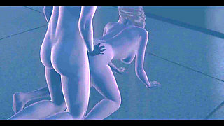 Hentai Uncensored 3D - Erica, Sofi and Sam Sex in the Halls of the Student Residence - Japanese Asian Manga Anime Film Game Porn