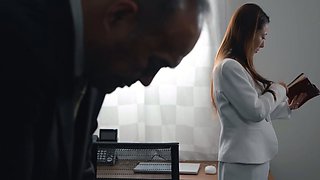 (Uncensored) Married Secretary Had Sexual Relations With