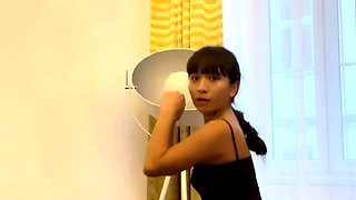 Japanese Teen Ravaged With Big Toy
