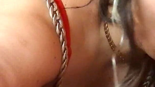 Hot BBW Couple Blowjob - Extreme Deepthroat & Swallowing Load