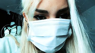 Blonde teen Sierras first erotic masturbation video