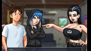 Summertime saga: skipping college to hang out with a girl ep 58,59