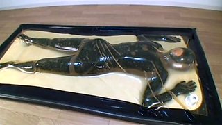 Amateur fetish BDSM action with redhead