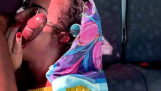 Saggy Tits MILF Gets Rough Anus Stretched in My Driving Bus