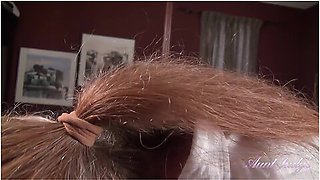 Aunt Judys - Judys - Your Busty Mature Gilf Stepmom Maggie Lets You Fuck Her (pov)