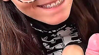 POV: Braces Teen Yoya Grey Does Homework… Then Swallows My Load