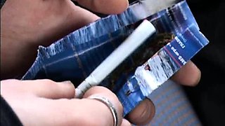 Amateur milf car outdoor handjob