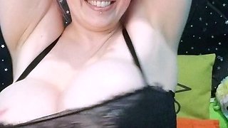 Fat Blonde BBW Ex Girlfriend masturbating and squirting