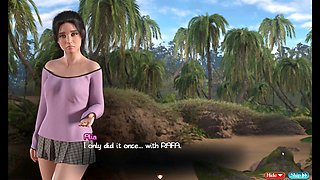 Alia and Kaley want to have a wild threeway beach party near Alia's place