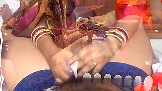 Desi Hot N Sexy Indian Saree Wali Liza Bhabhi Fucked By A Besharam Young Baba With Clear Hindi Audio