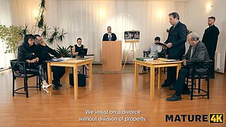 Santa and Gina get naughty with young stud while husband watches in secret