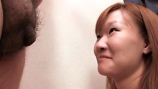 18 Yr Old Asian College Chick Gets A Facial After Giving A Head To Fat Man