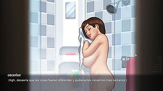 Movie night with my stepmom ends hot