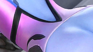 Overwatch Slut Widowmaker Anal Fuck for Money 3D Animation